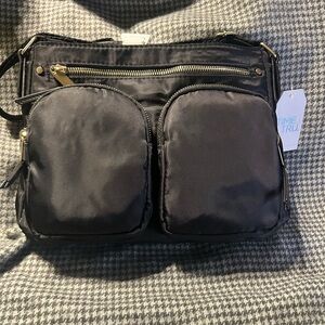 Time and Tru Black Crossbody Bag